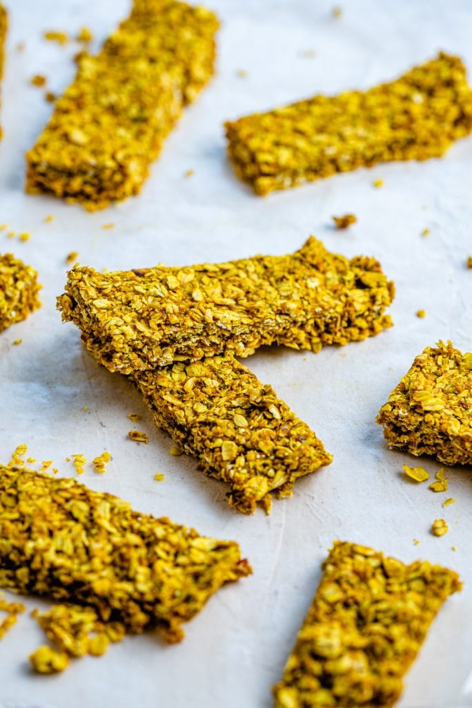 Turmeric Oat Bars