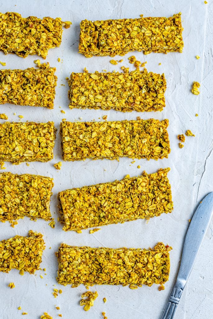 Turmeric Oat Bars