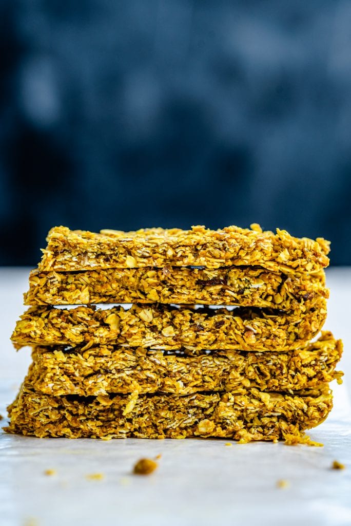 Turmeric Oat Bars