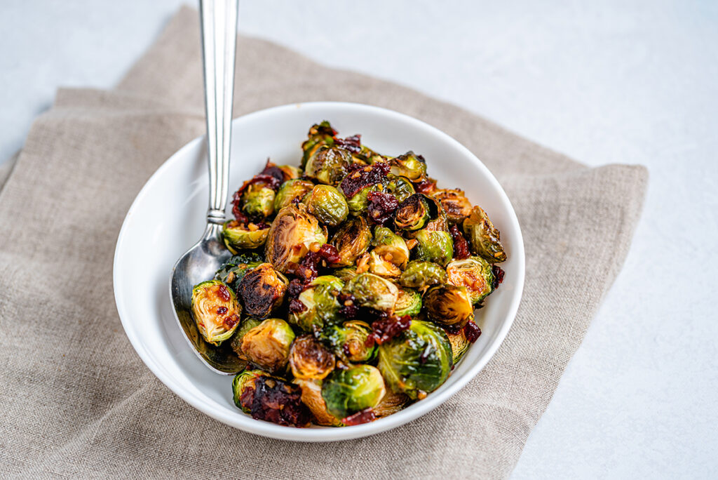 Chipotle Maple Brussels Sprouts The Nut-Free Vegan
