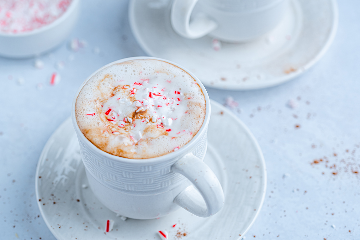Peppermint Hot Chocolate - The Nut-Free Vegan