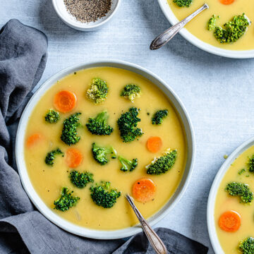 Broccoli Cheddar soup Nutfreevegan