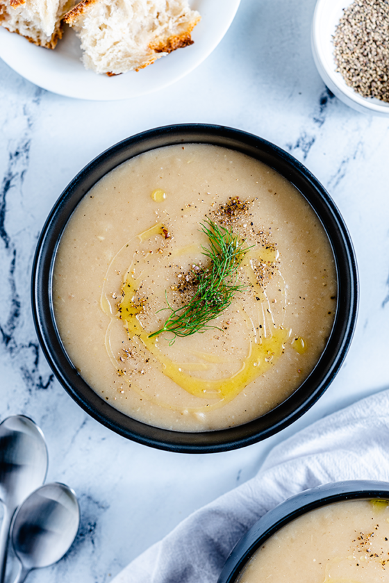 Roasted Fennel and Potato Soup The NutFree Vegan